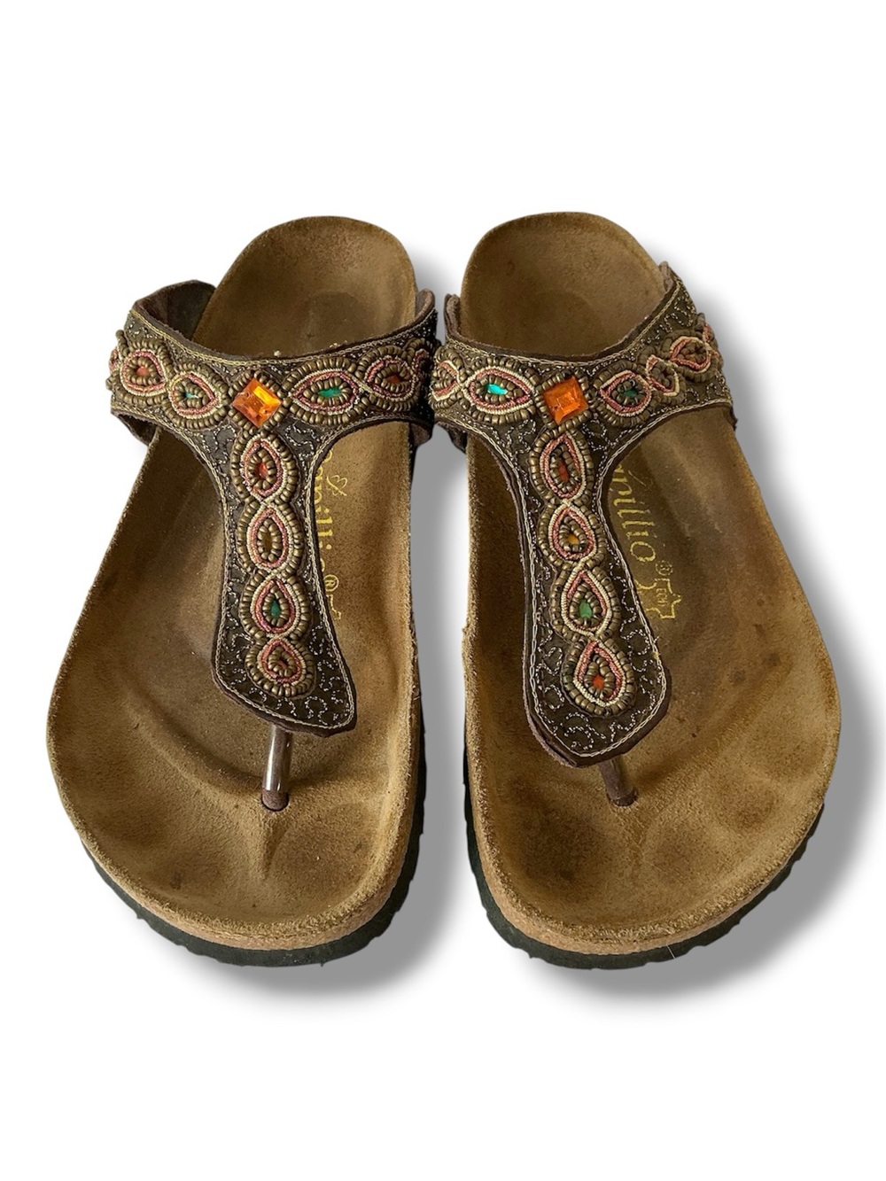 Birkenstock Papillio Gizeh Bejewelled Sandals EU Size 38/ US 7